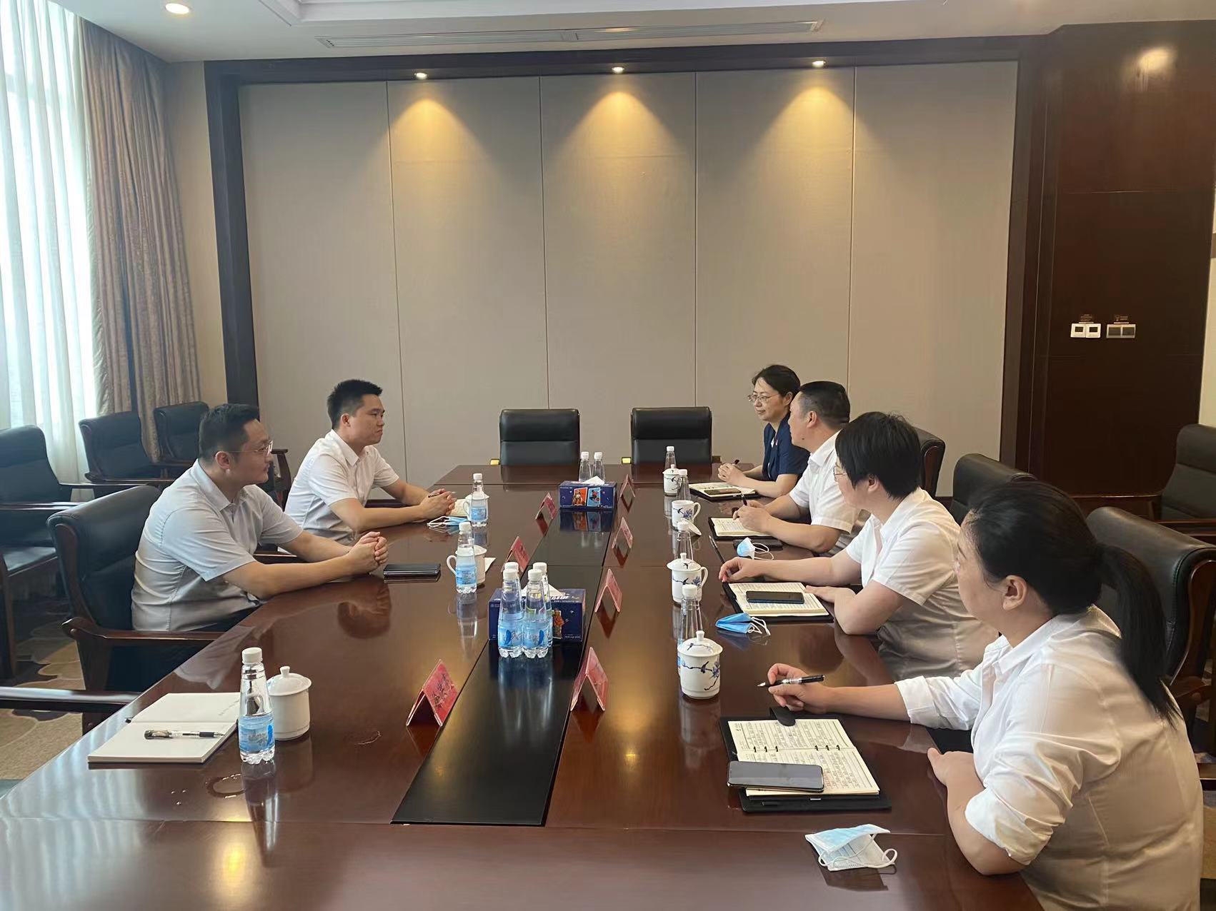 省供銷新零售公司赴前湖酒店、贛勤集團 洽談合作事宜