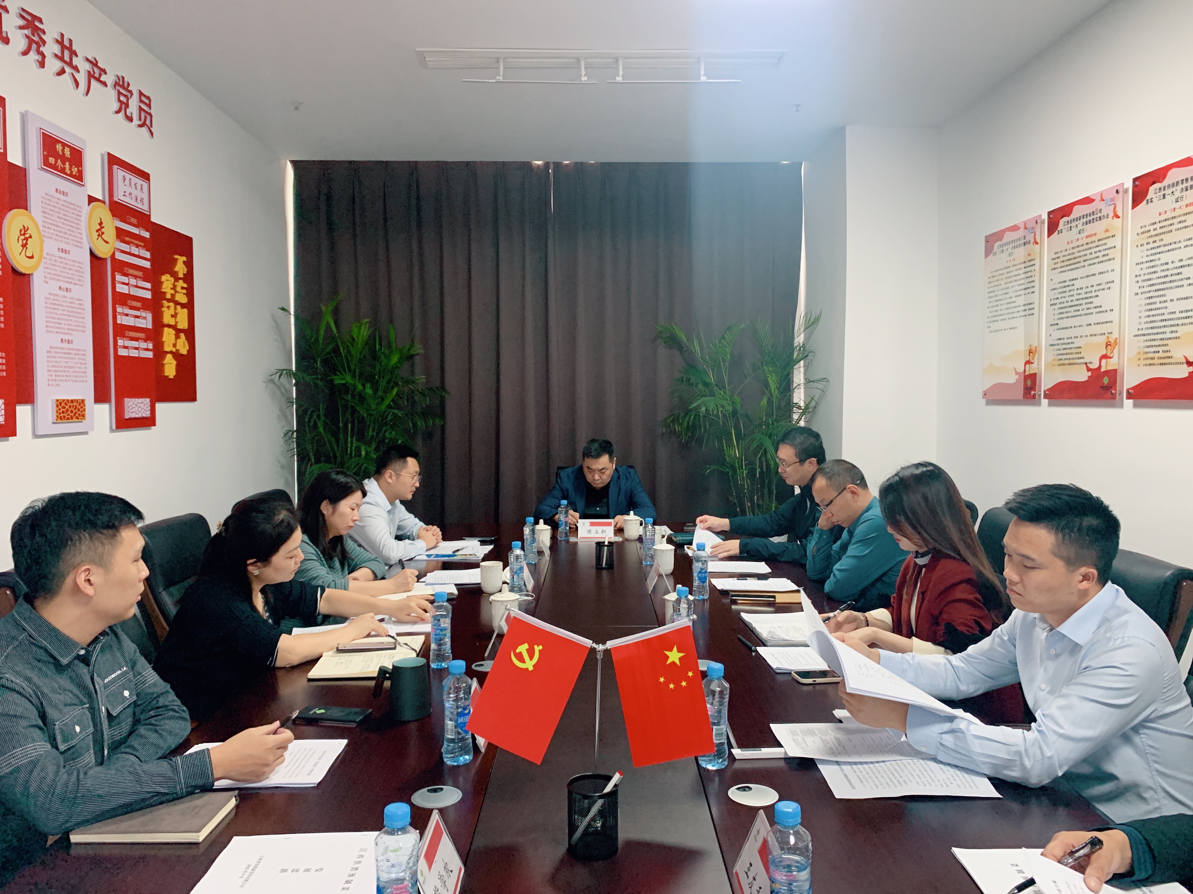 集團董事長陳立新蒞臨省供銷新零售公司 調(diào)研座談